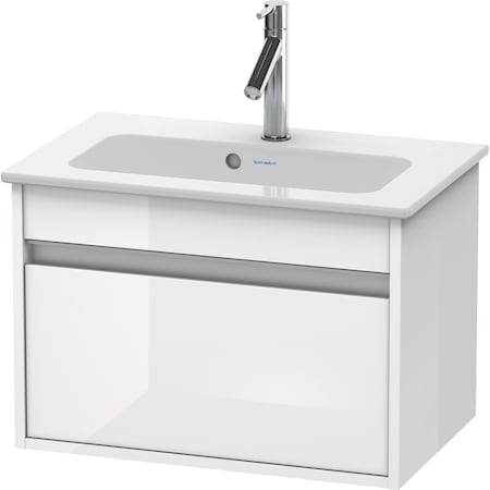 Duravit Luv Two Drawer Floorstanding Vanity Unit Nordic White LU9567B3939